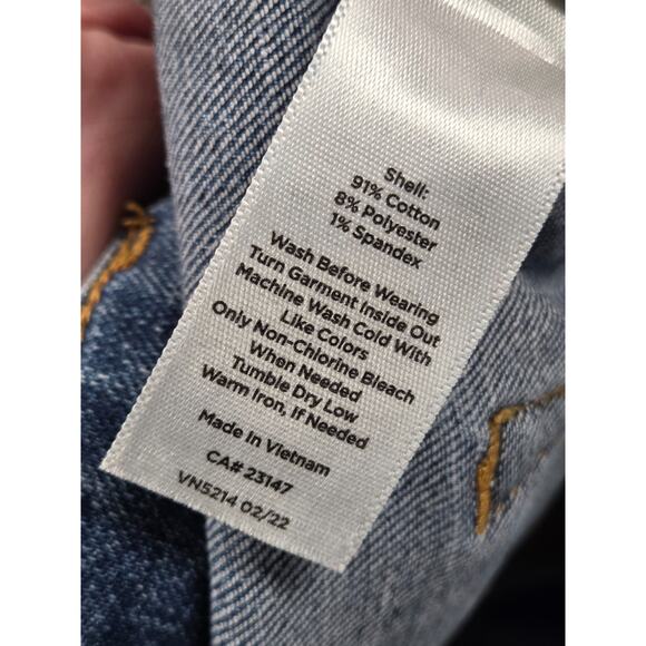 Talbots Every Day Relaxed Medium Wash Denim Jeans Size 10 Button Fly - Picture 4 of 5